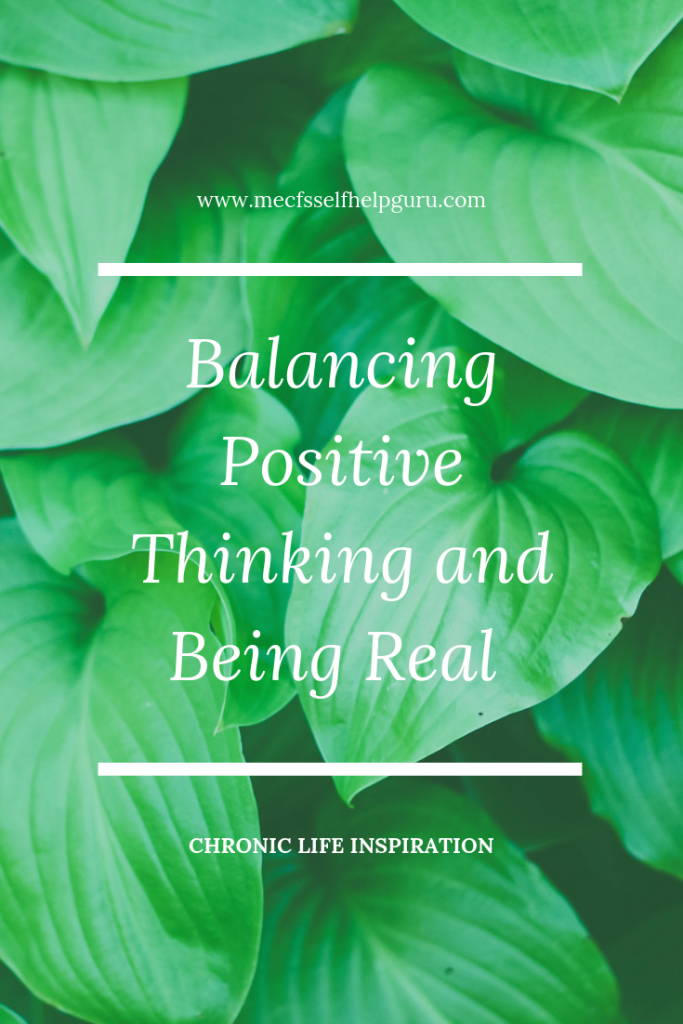 Positive thinking has to be balanced with allowing our difficult emotions freedom to flow