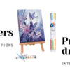 Draw to win a paint by numbers and why it's good for chronic illness