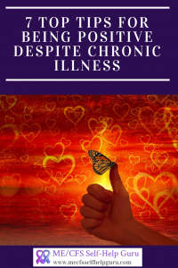 Creating a better life despite chronic illness by learnig to be more positive more of the time