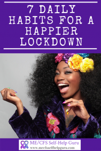 Pin for 7 habits for a happier lockdown