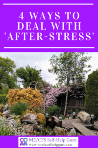 pinterest image for 4 ways to deal with after-stress