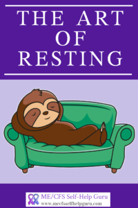 Pin showing cartoon sloth resting on a couch